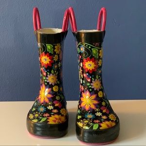 Baby girl Rain Boots size 5